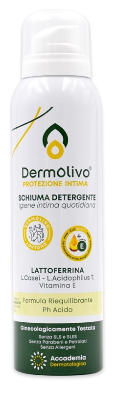 DERMOLIVO SCHIUMA DETERGENTE GINECOLOGICA 150 ML - Antica Farmacia Ferrari