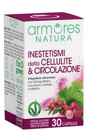 ARMORES NATURA INESTETISMI CELLULITE E CIRCOLAZIONE 30 CAPSULE - Oltrefarma