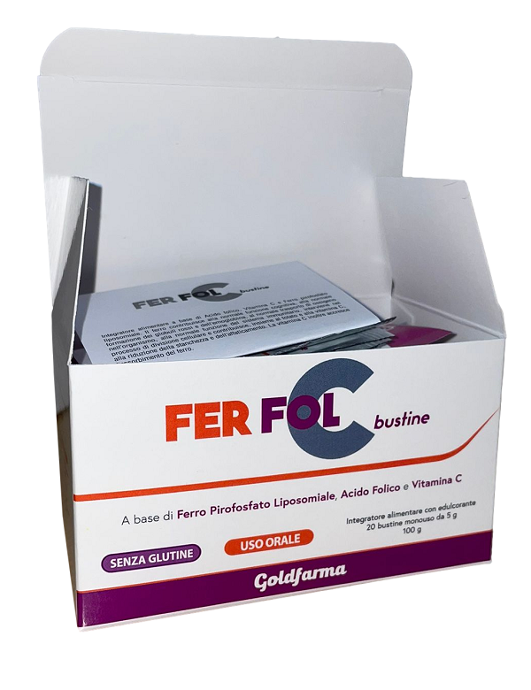 FER FOL C 20 BUSTINE - Oltrefarma