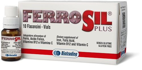 FERROSIL PLUS 10 FLACONCINI - Antica Farmacia Ferrari