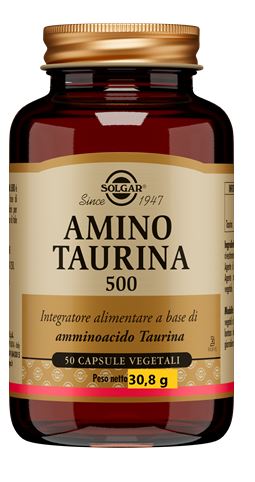 AMINO TAURINA 500 50 CAPSULE VEGETALI - Antica Farmacia Ferrari