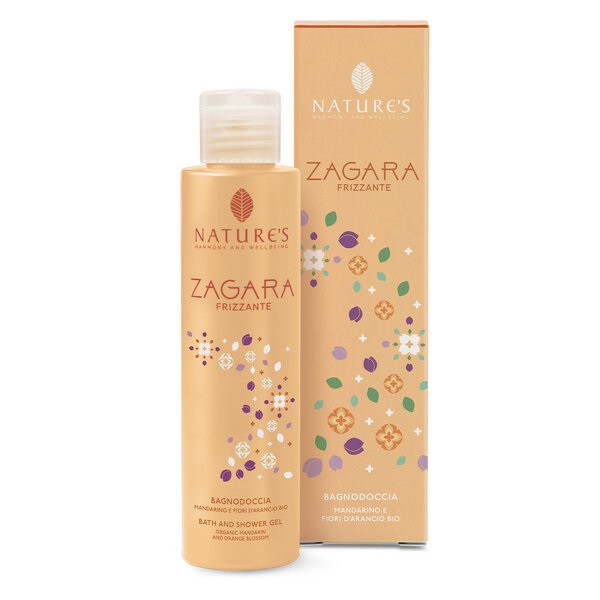 NATURE'S ZAGARA FRIZZANTE BAGNODOCCIA 200 ML - Antica Farmacia Ferrari
