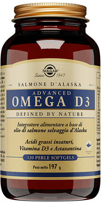 ADVANCED OMEGA D3 120 PERLE SOFTGEL - Antica Farmacia Ferrari