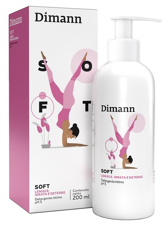 DIMANN SOFT DETERGENTE INTIMO PH 5 200 ML - Antica Farmacia Ferrari