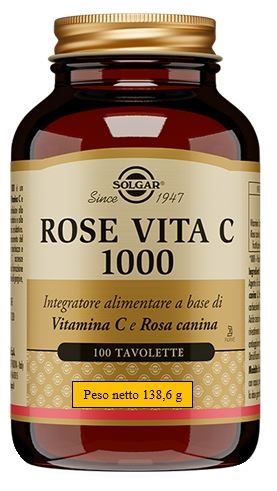 ROSE VITA C 1000 100 TAVOLETTE - Antica Farmacia Ferrari