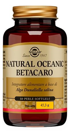 NATURAL OCEANIC BETACARO 60 PERLE - Antica Farmacia Ferrari
