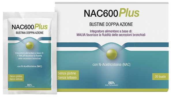 NAC600 PLUS 20 BUSTE - Oltrefarma