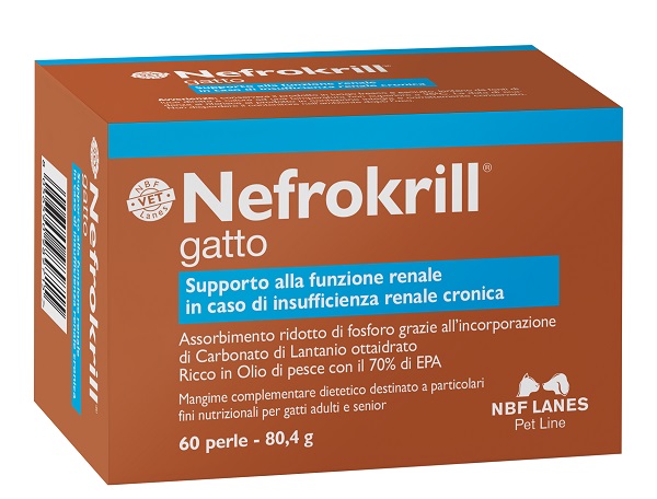 NEFROKRILL GATTO 60 PERLE - Antica Farmacia Ferrari