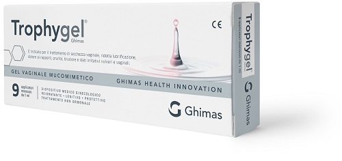 GEL VAGINALE MUCOMIMETICO TROPHYGEL GHIMAS 9 APPLICATORI MONOUSO DA 1 ML - Antica Farmacia Ferrari