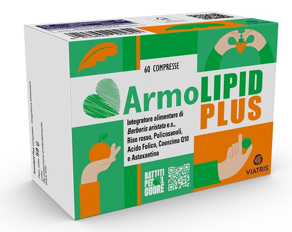 ARMOLIPID PLUS 60 COMPRESSE EDIZIONE LIMITATA BATTITI PER IL CUORE 2024 - Oltrefarma