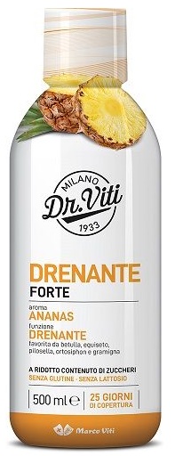 DR VITI DRENANTE FORTE ANANAS 500 ML SENZA ZUCCHERI - Oltrefarma