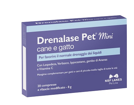 DRENALASE PET MINI CANE GATTO 20 COMPRESSE - Oltrefarma
