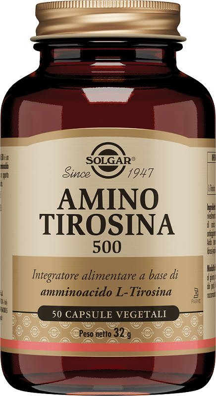 AMINO TIROSINA 500 50 CAPSULE VEGETALI - Antica Farmacia Ferrari