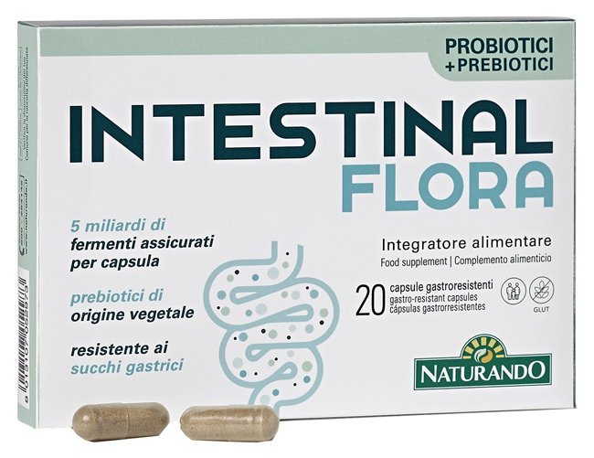 INTESTINAL FLORA 20 CAPSULE - Antica Farmacia Ferrari