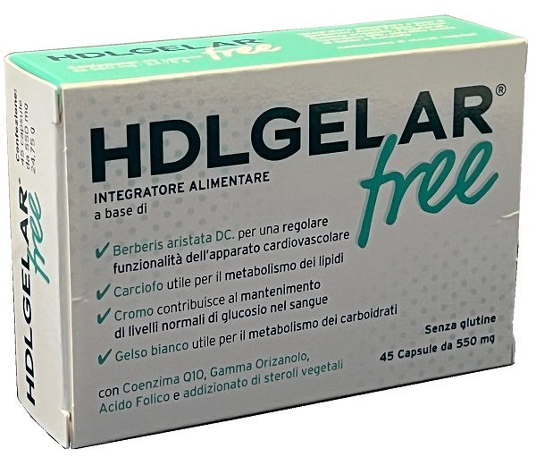 HDLGELAR FREE 45 CAPSULE DA 550 MG - Oltrefarma