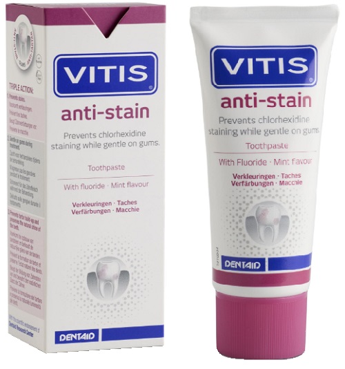 VITIS ANTISTAIN DENTIFRICIO 50 ML - Antica Farmacia Ferrari