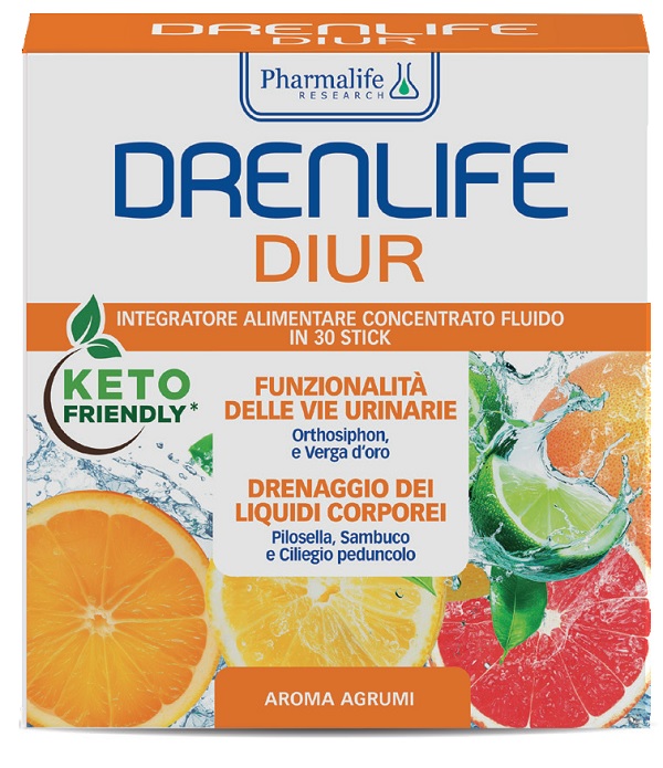 DRENLIFE DIUR AGRUMI 30 STICK DA 10 ML - Oltrefarma