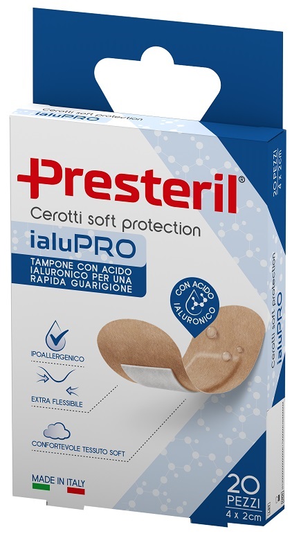 CEROTTO PRESTERIL IALUPRO FORMATO PICCOLO 4X2 CM 20 PEZZI - Antica Farmacia Ferrari