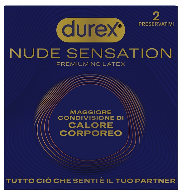 PRESERVATIVO DUREX NUDE SENSATION 2 PEZZI - Antica Farmacia Ferrari
