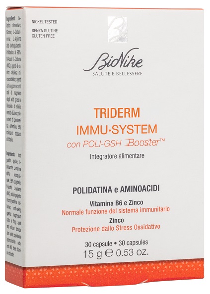 TRIDERM IMMU SYSTEM 30 CAPSULE - Oltrefarma