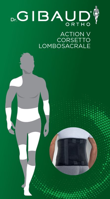 CORSETTO LOMBOSACRALE GIBAUD ORTHO ACTION V 3 - Oltrefarma