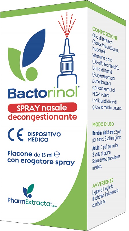 BACTORINOL SPRAY NASALE 15 ML - Oltrefarma
