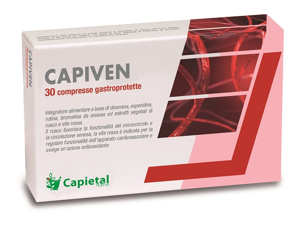 CAPIVEN 30 COMPRESSE GASTROPROTETTE - Antica Farmacia Ferrari