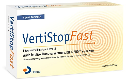 VERTISTOP FAST 20 CAPSULE DA 675 MG - Antica Farmacia Ferrari