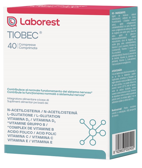 TIOBEC 40 COMPRESSE - Oltrefarma