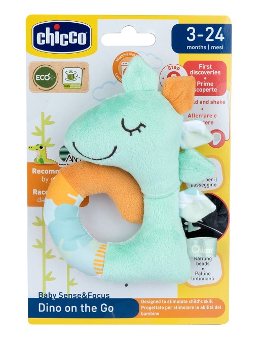 CHICCO GIOCO BABY SENSE&FOCUS TRILLINO SOFT DINOSAURO ECO+ - Oltrefarma