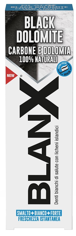 BLANX BLACK DOLOMITE DENTIFRICIO 75 ML - Oltrefarma