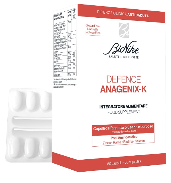 DEFENCE ANAGENIX K INTEGRATORE ALIMENTARE 60 CAPSULE - Oltrefarma