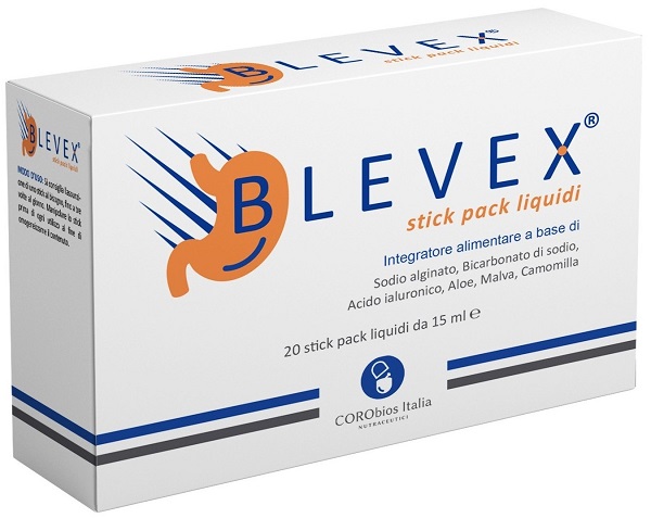 BLEVEX 20 STICK PACK LIQUIDI DA 15 ML - Antica Farmacia Ferrari