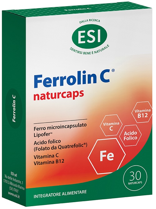 ESI FERROLIN C 30 NATURCAPS - Oltrefarma