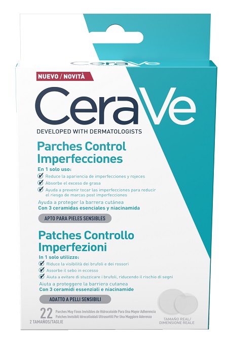 CERAVE PATCHES CONTROLLO IMPERFEZIONI 22 PEZZI - Oltrefarma