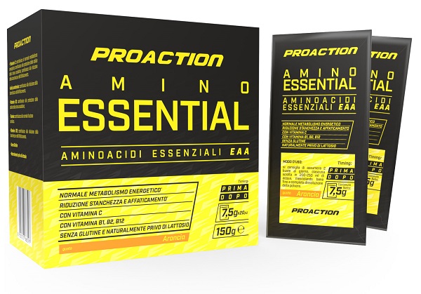 PROACTION PRO AMINO ESSENTIAL 20 BUSTINE DA 7,5 G - Antica Farmacia Ferrari