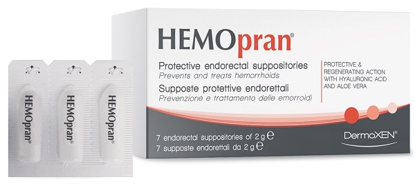 HEMOPRAN ENDORETTALI 7 SUPPOSTE 2 G - Antica Farmacia Ferrari
