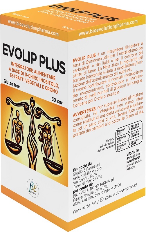 EVOLIP PLUS 60 COMPRESSE - Antica Farmacia Ferrari