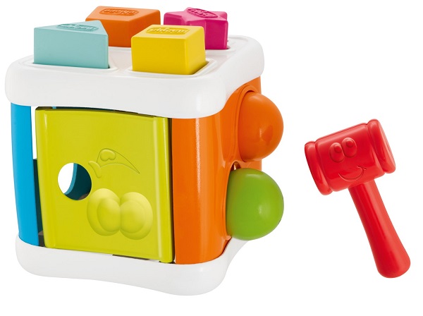CHICCO GIOCO 2 IN 1 CUBO INCASTRA & MARTELLA 2022 - Oltrefarma
