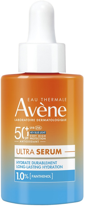 EAU THERMALE AVENE SOLARE ULTRA SIERO IDRATA A LUNGO SPF50+ 30 ML - Antica Farmacia Ferrari
