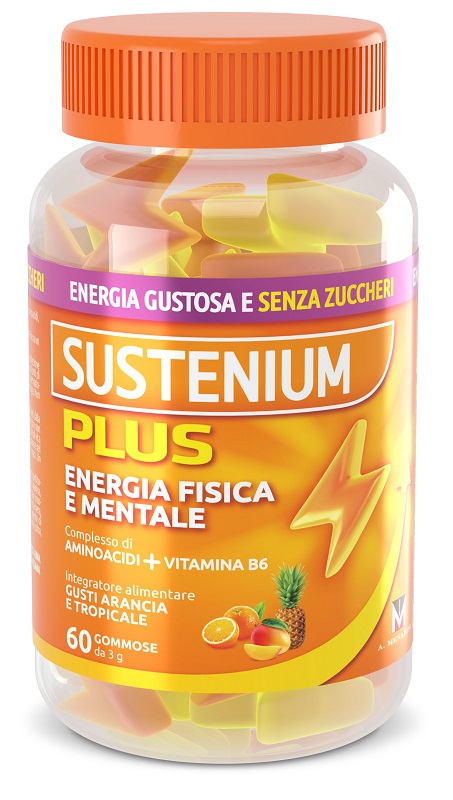 SUSTENIUM PLUS 60 CARAMELLE GOMMOSE 3 G - Antica Farmacia Ferrari