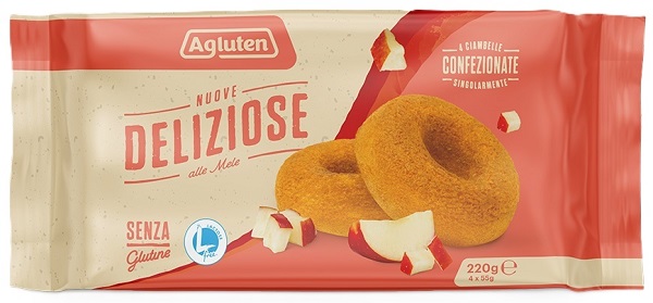AGLUTEN NUOVE DELIZIOSE 4 PEZZI DA 55 G - Antica Farmacia Ferrari