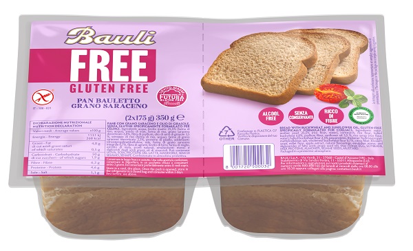 BAULI FREE PAN BAULETTO GRANO SARACENO 350 G - Oltrefarma