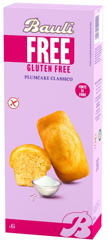 BAULI FREE PLUMCAKE CLASSICO 6 PEZZI DA 35 G - Antica Farmacia Ferrari