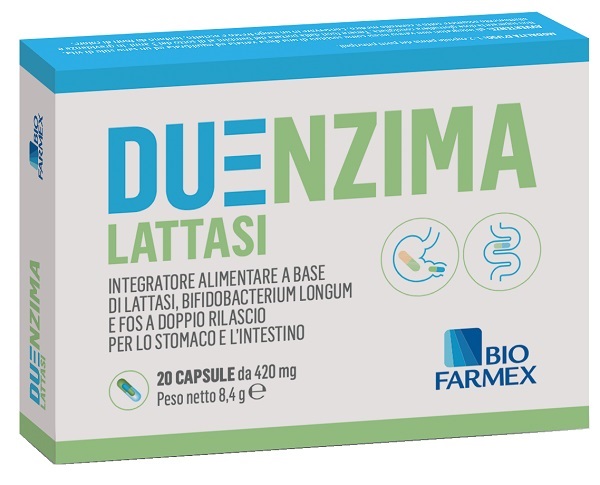 DUENZIMA LATTASI 20 CAPSULE DA 421 MG - Oltrefarma