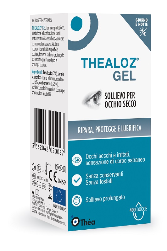 THEALOZ GEL GOCCE OCULARI 15 G - Oltrefarma