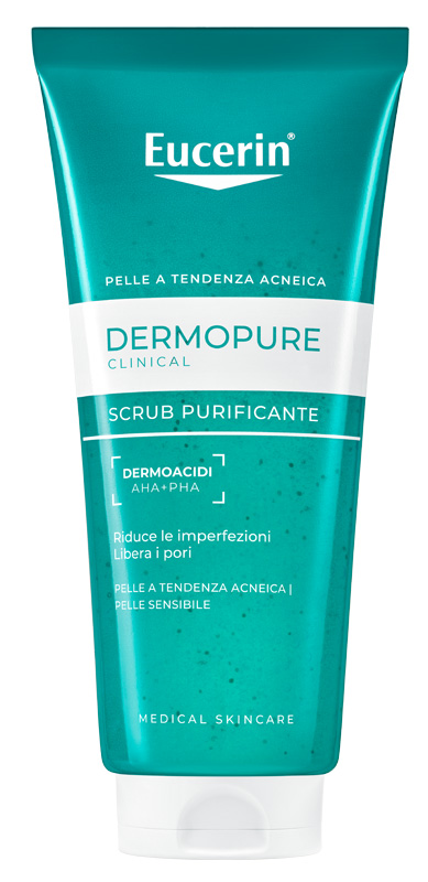 EUCERIN DERMOPURE CLINICAL SCRUB 100 ML - Antica Farmacia Ferrari