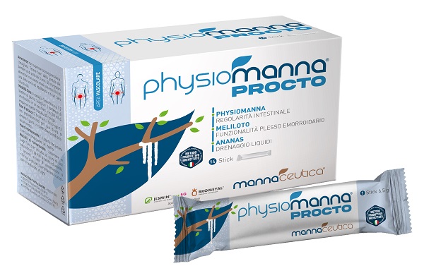 PHYSIOMANNA PROCTO 14 BUSTE - Antica Farmacia Ferrari
