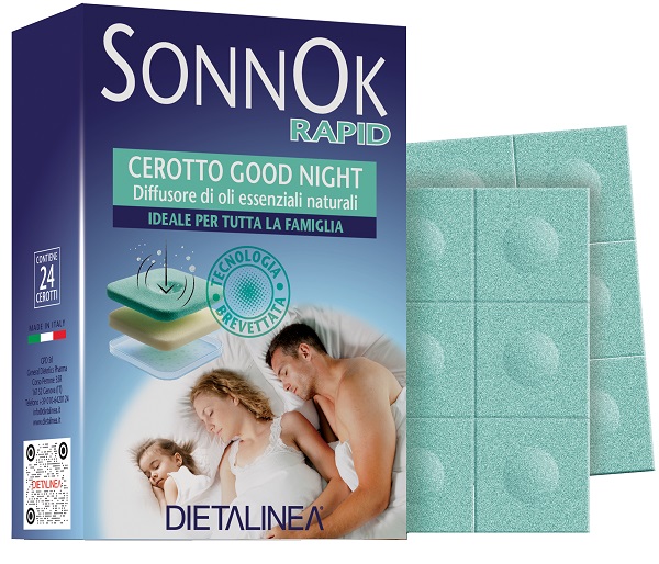 DIETALINEA SONNOK RAPID CEROTTO GOOD NIGHT 24 PEZZI - Oltrefarma