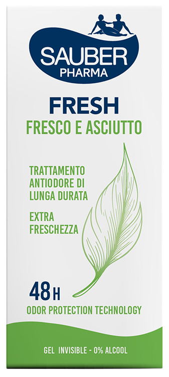 SAUBER DEO 48H FRESH FRESCO E ASCIUTTO GEL 30 ML - Antica Farmacia Ferrari